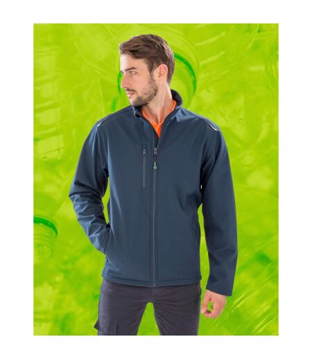 Veste Softshell Homme Noir Result Genuine Recycled
