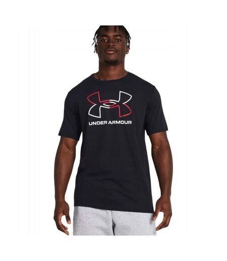 T-shirt Manches Courtes Foundation Homme Noir Under Armour