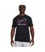 T-shirt Manches Courtes Foundation Homme Noir Under Armour-1