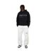 Mens Influenced Hoodie Black Lost Youth-4