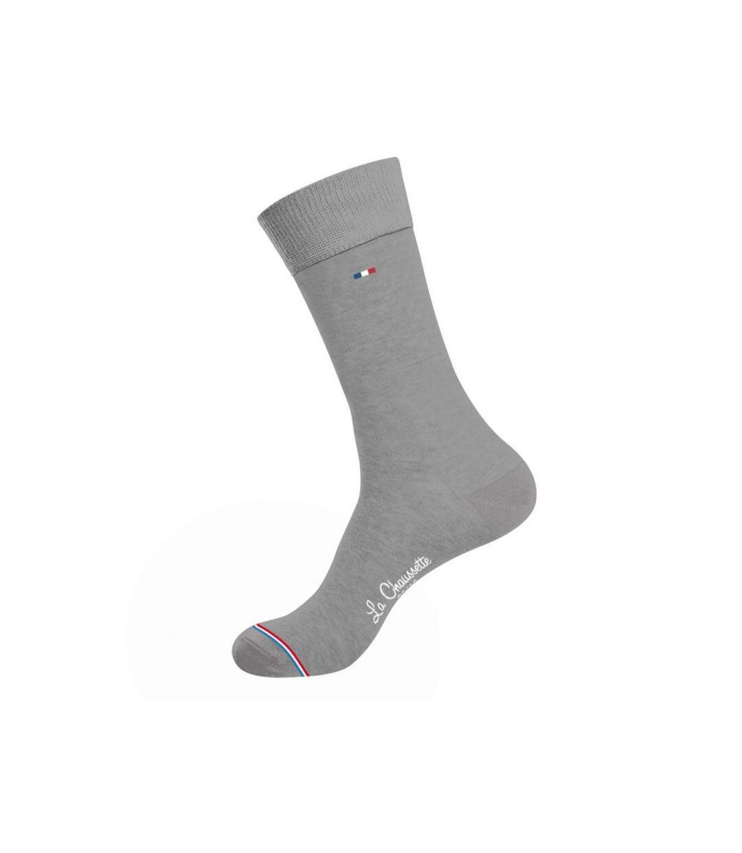 LA CHAUSSETTE MADE IN FRANCE Chaussettes Homme Coton ASS2 Gris Clair