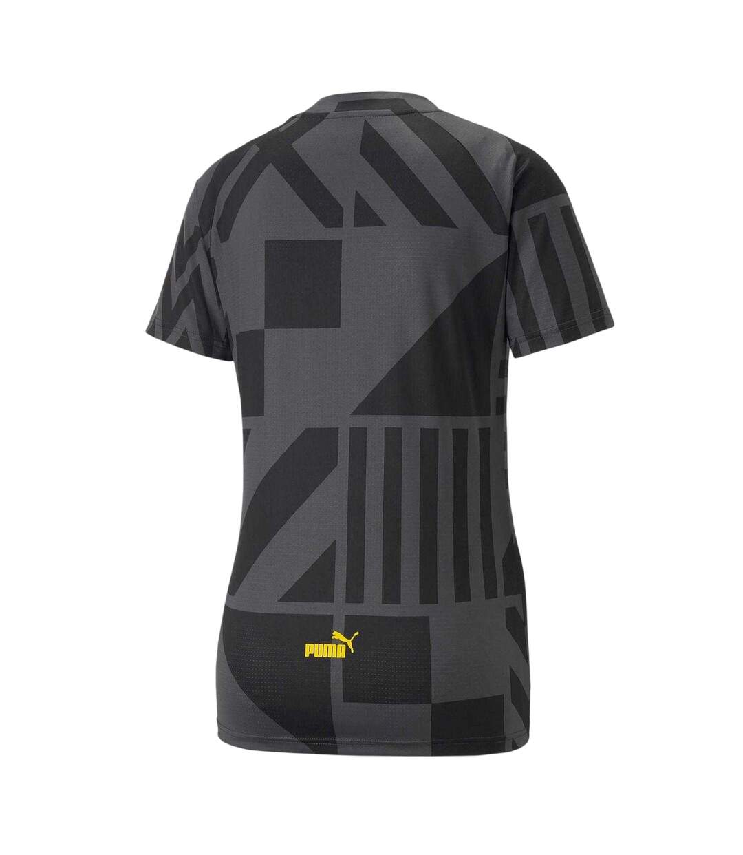 Mens Manchester City Fc Football Jersey Black Yellow Puma-3