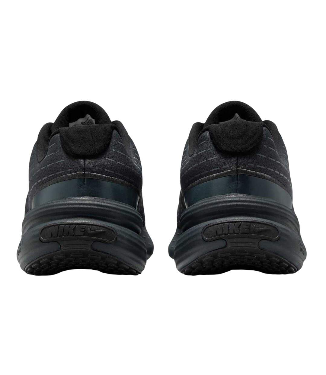 Mens Swoosh Cushioned Trainers Grey Black Nike-2