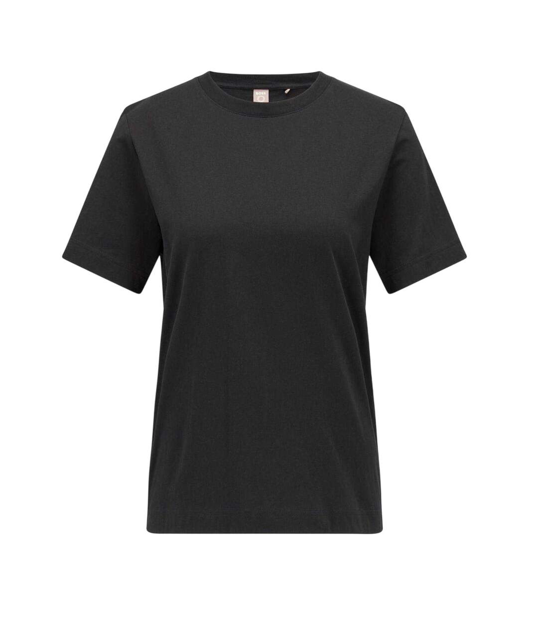 Womens/ladies Ecosa T-shirt Black Boss-2
