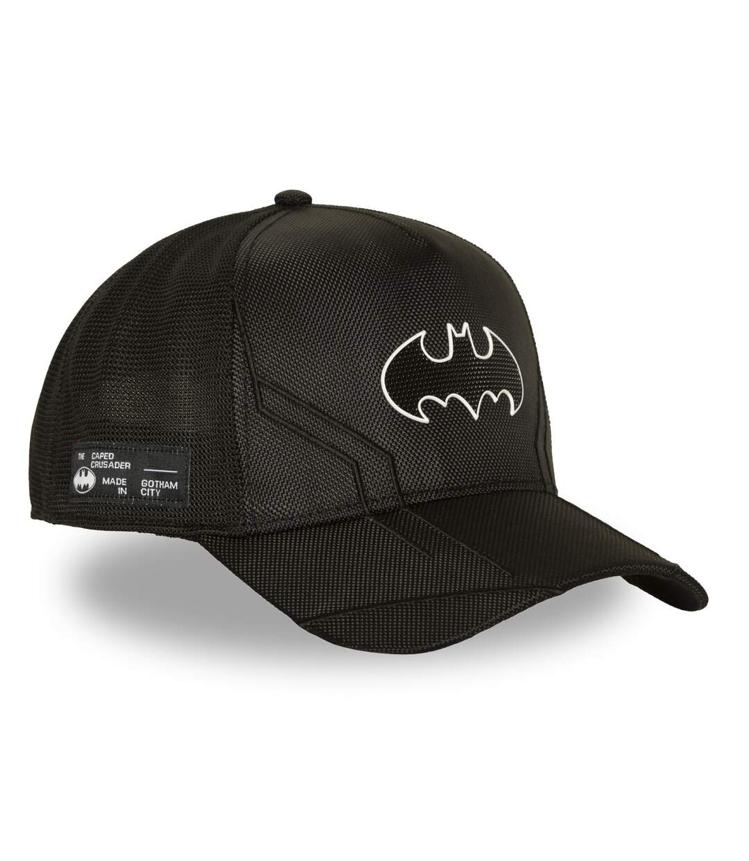 Casquette trucker premium filet et logo PU DC Comics Batman Tec Capslab-4
