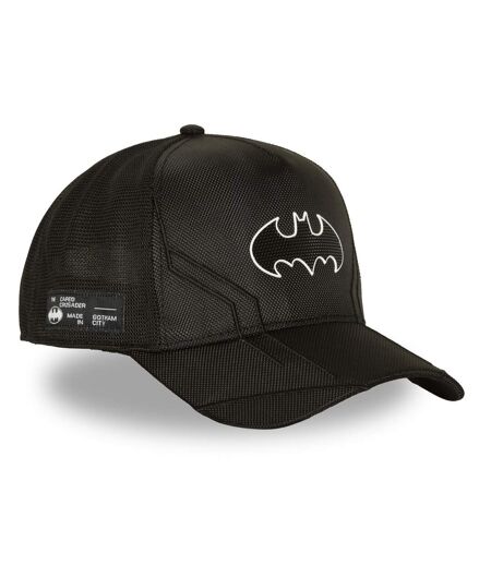 Casquette trucker premium filet et logo PU DC Comics Batman Tec Capslab