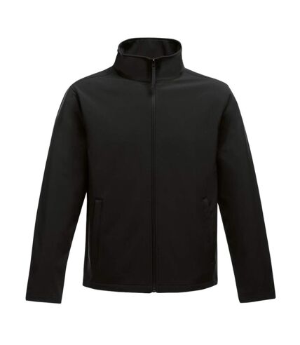 Regatta Standout Mens Ablaze Printable Soft Shell Jacket (Black/Black) - UTPC3322