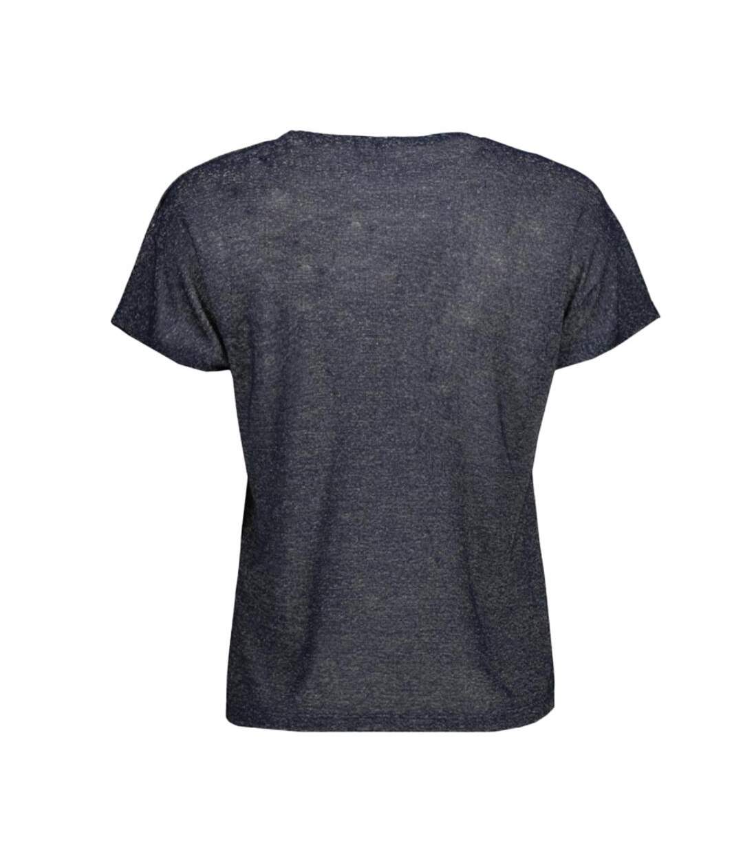 T-shirt gris femme vero moda brook-2