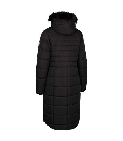 Womens/ladies sasha padded jacket black Trespass