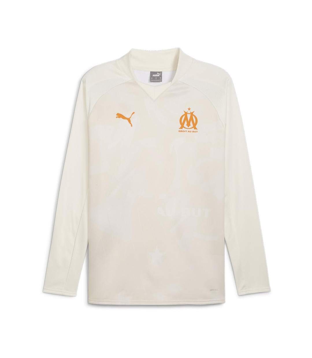 OM Sweat Prématch Beige Homme Puma 23/24 - L-1