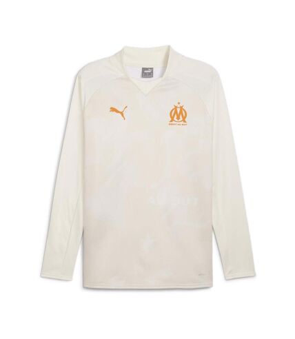 OM Sweat Prématch Beige Homme Puma 23/24 - L