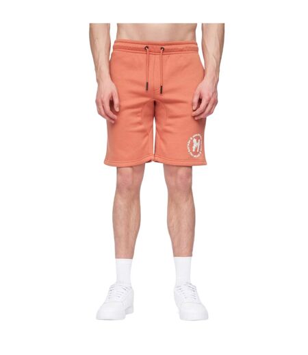 Mens metafone sweat shorts brick red Henleys