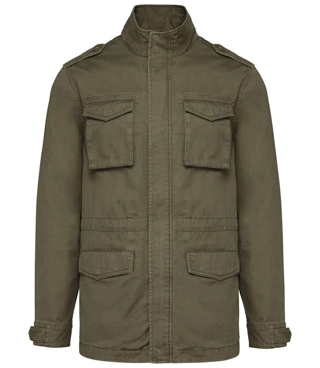 Veste safari saharienne - Homme - K6164 - kaki clair washed-2