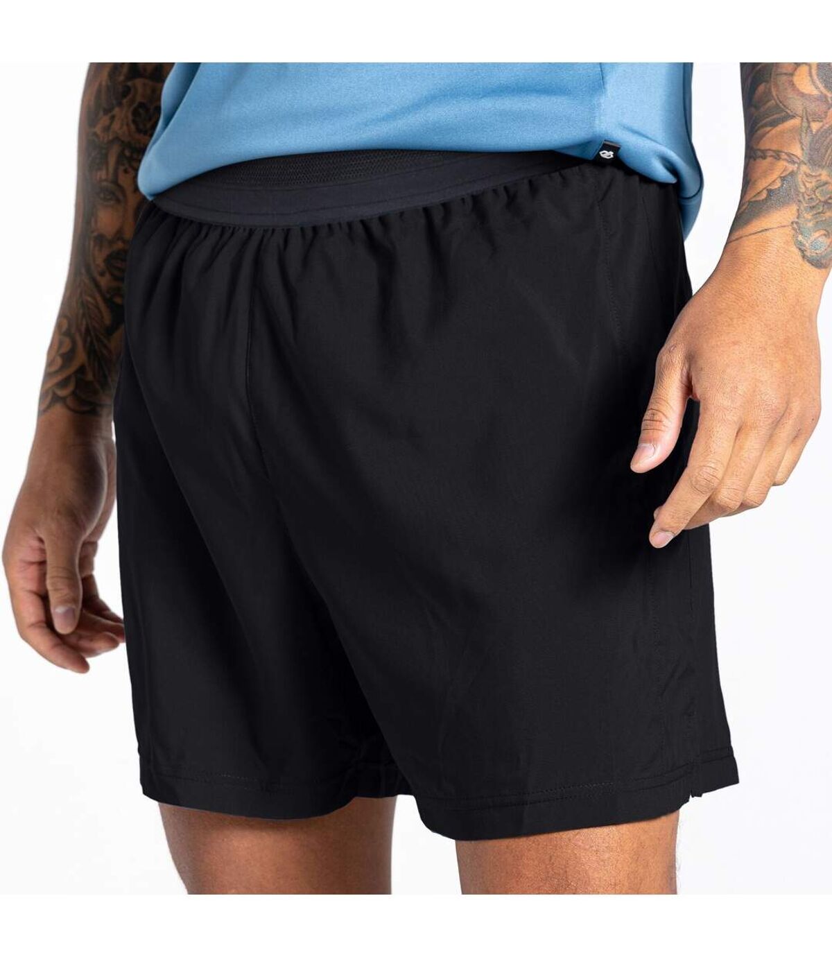 Dare 2B Mens Accelerate Fitness Shorts (Black)