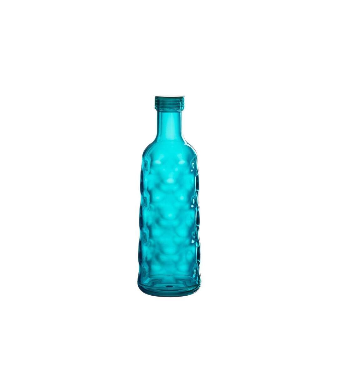 Bouteille en Plastique Martelé 1,15L Bleu-1