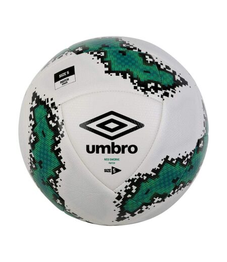 Umbro - Ballon de foot NEO SWERVE (Blanc / Noir / Toucan) (Taille 5) - UTUO2038