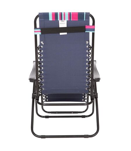 Trespass Glentilt Reclining Garden Chair/Recliner (Tropical Stripe) (One Size) - UTTP584
