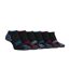 6 Pack Mens Cushioned Sole Running Low Cut Trainer Socks-1