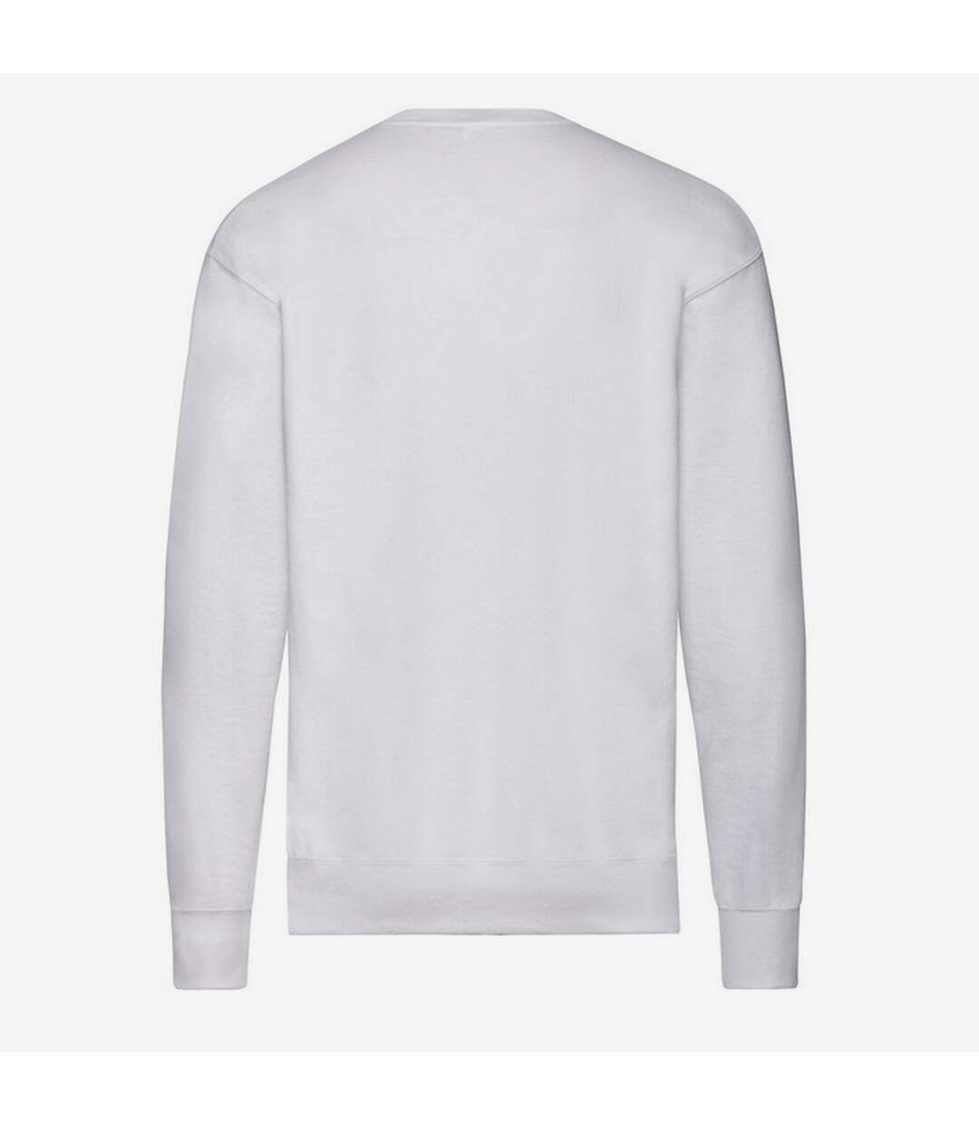 Sweat À Manches Cousues Homme Blanc Fruit Of The Loom-2