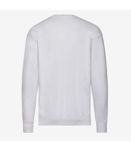 Sweat À Manches Cousues Homme Blanc Fruit Of The Loom