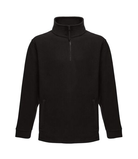 Regatta Thor Overhead Half Zip Anti-Pill Fleece Top (170 GSM) (Black) - UTBC810