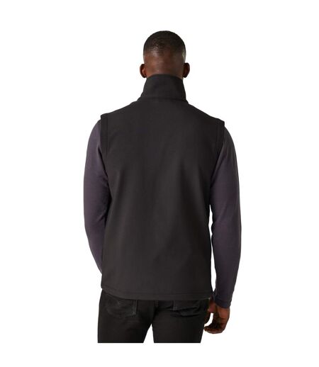 Mens Softshell 2 Layer Body Warmer Black Seal Grey Regatta Professional