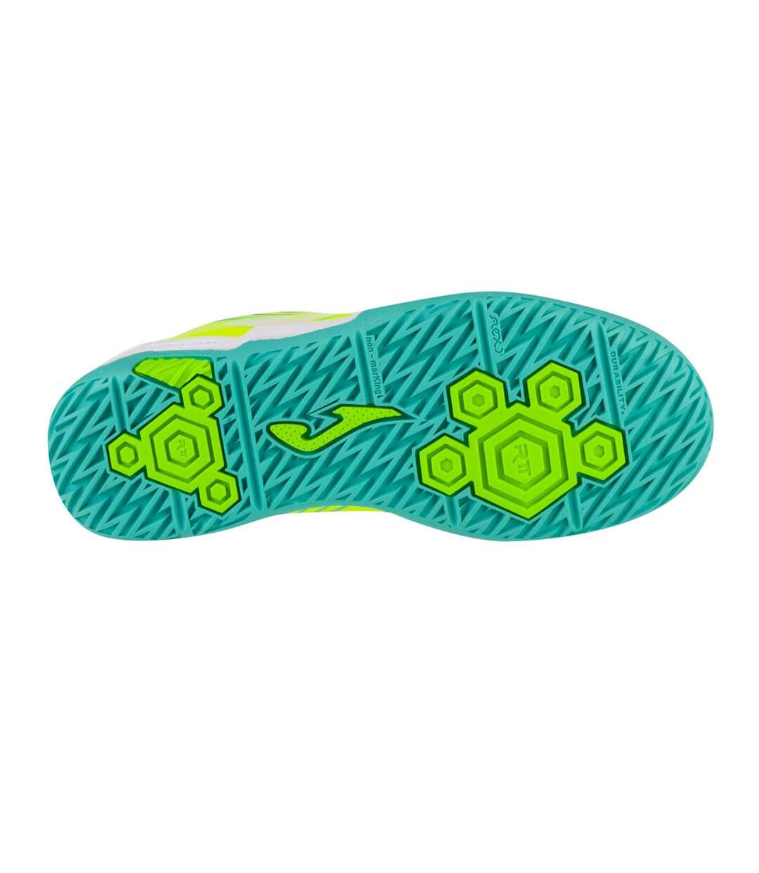 Childrens/kids Propulsion Indoor Football Shoes Yellow Joma-4