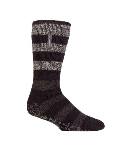 Chaussettes de Lit Homme Thermiques Antidérapantes