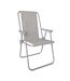 SupaGarden Contract Folding Chair (Gray) (One Size) - UTST10152