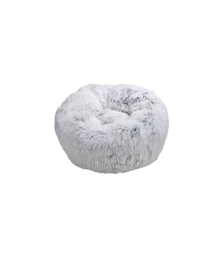 Coussin Rond pour Chien & Chat Fluffy 55cm Blanc Chiné