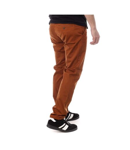 Chino marron foncé homme paname brothers costa
