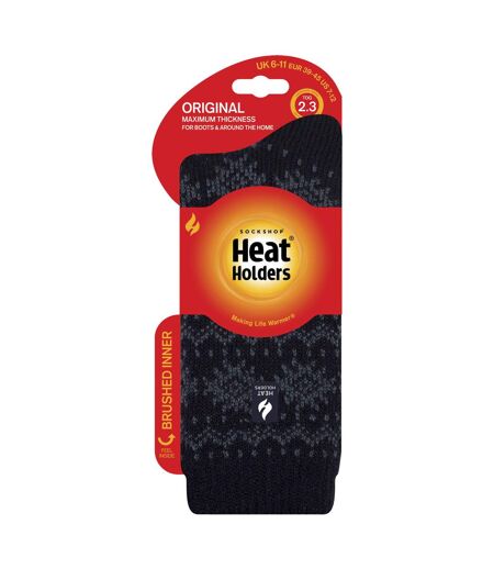Chaussettes thermiques Jacquard pour hommes pour l'hiver