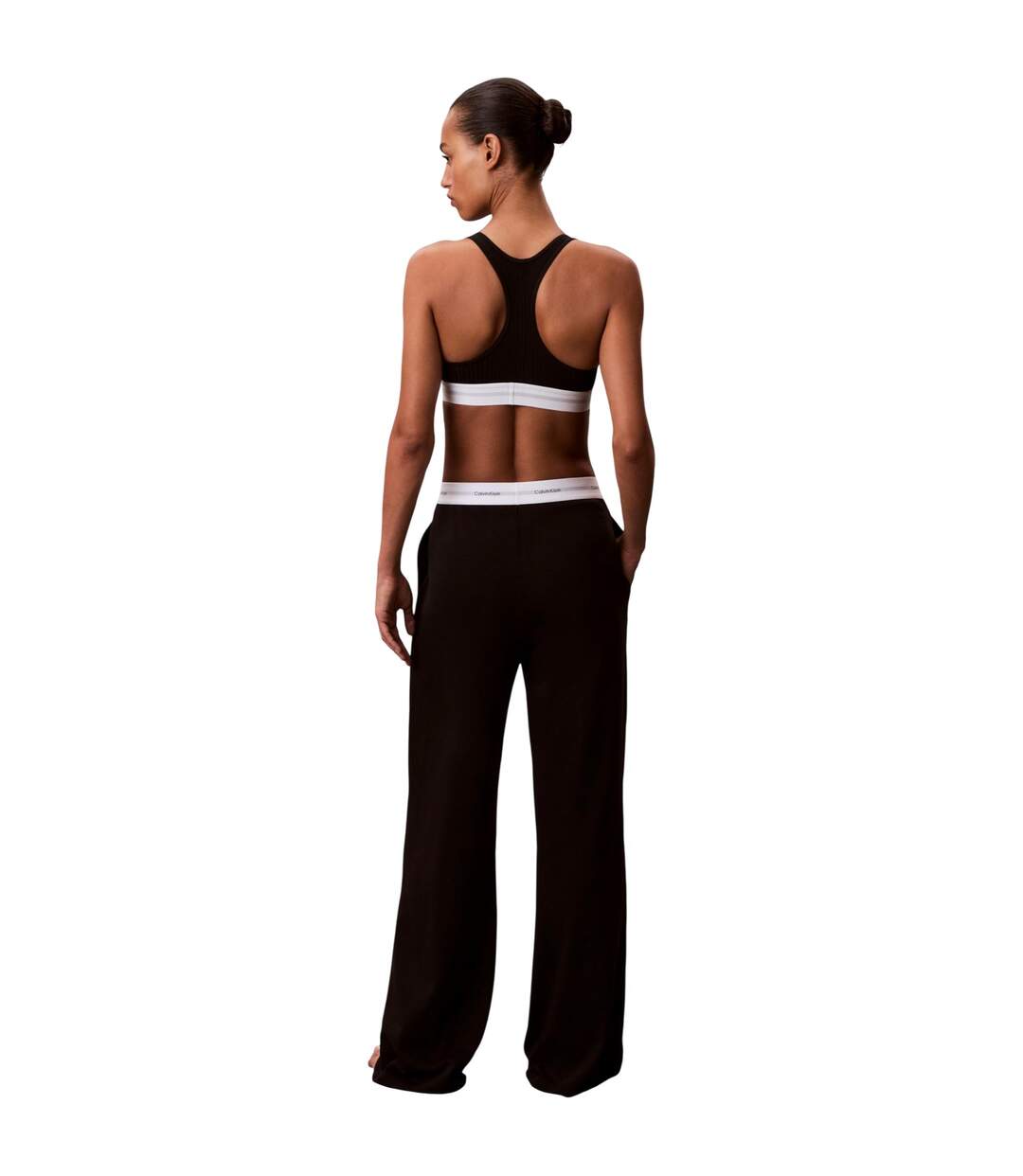 Pantalon De Jogging Femme Noir Calvin Klein-3