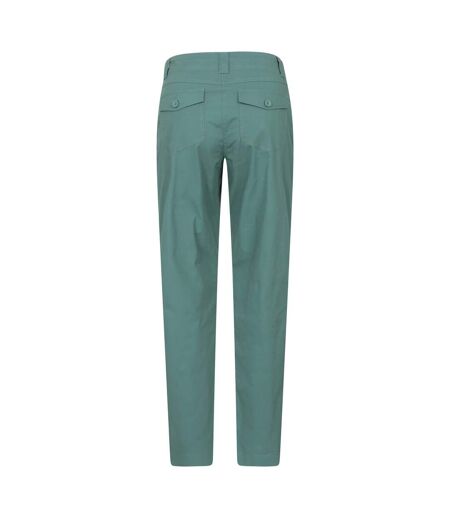 Womens/ladies Coastal Stretch Trousers Green Mountain Warehouse