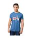 T-shirt Aw24 Homme Bleu Foncé Lambretta-1