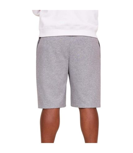 Casual Classics Mens Blended Core Ringspun Cotton Tall Oversized Shorts (Sports Gray) - UTAB591