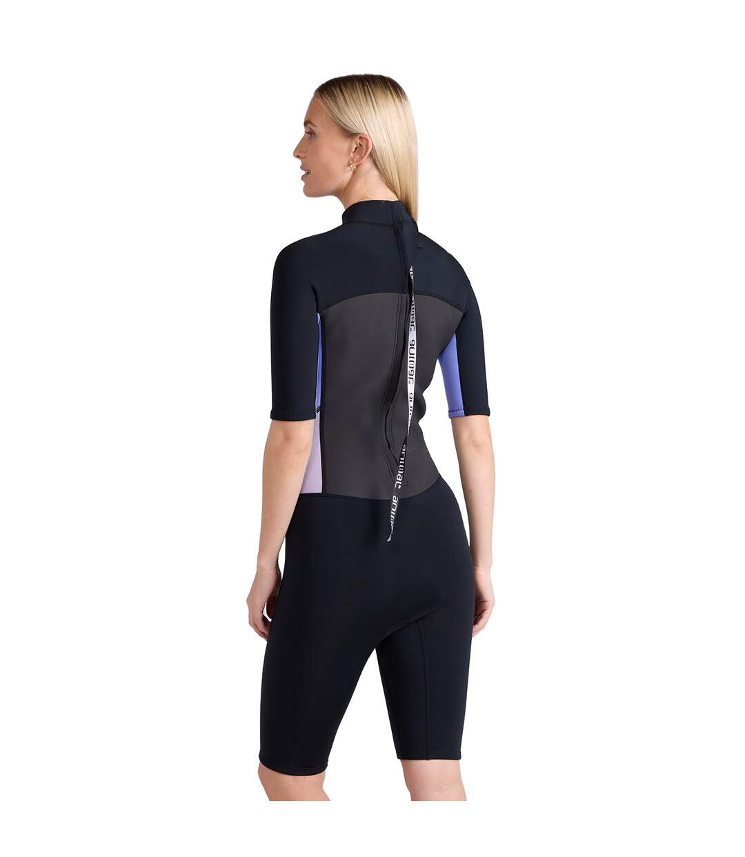 Womens/ladies nixie wetsuit lilac Animal-2