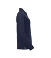 Clique Womens/Ladies Classic Marion Long-Sleeved Polo Shirt (Dark Navy)