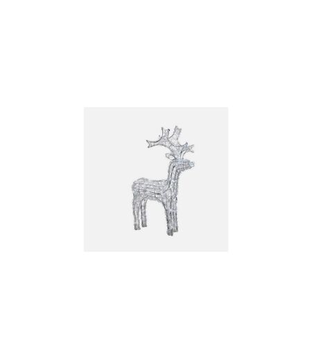 Acrylic led reindeer 1.15m white Premier