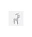 Led acrylic reindeer one size white Kaemingk