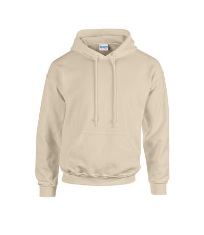 Unisex adult heavy blend hoodie sand Gildan