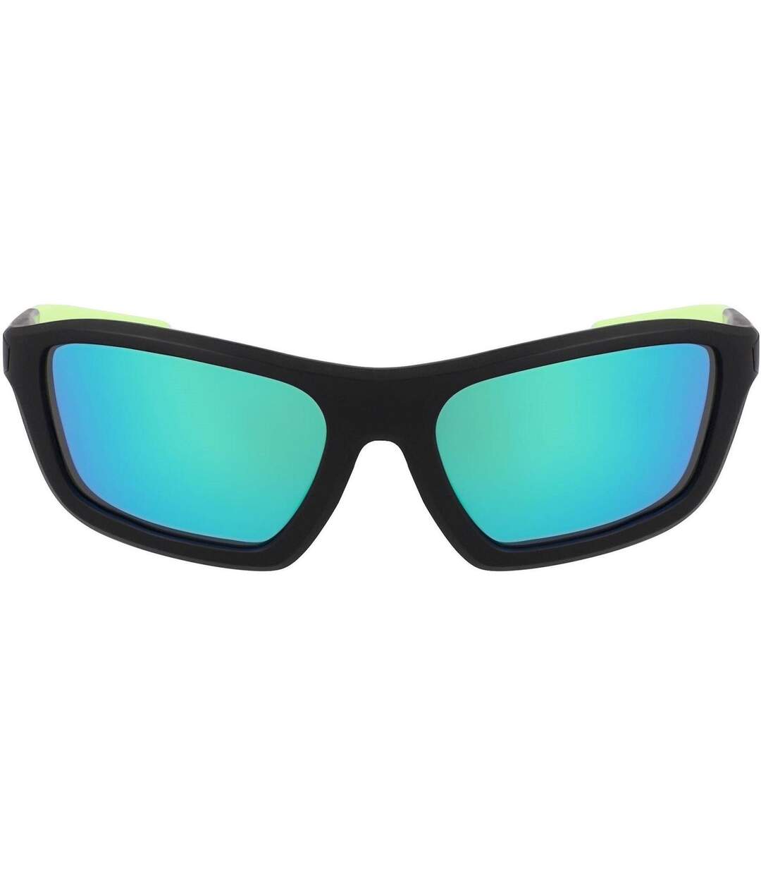 Lunettes De Soleil Sport Motif/style Rectangulaire Brazer Homme Taille Unique Noir Vert Nike-2