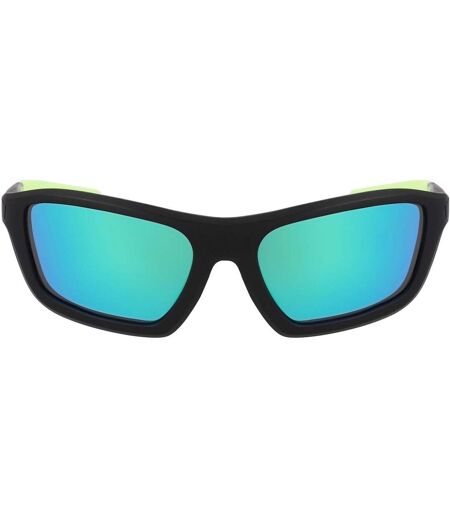 Lunettes De Soleil Sport Motif/style Rectangulaire Brazer Homme Taille Unique Noir Vert Nike