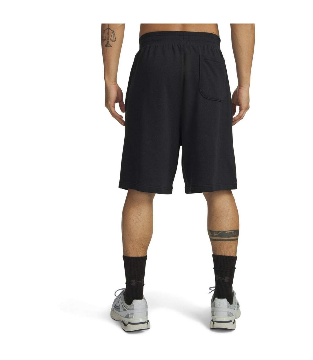 Mens Rival Graphic Shorts Black Under Armour-2