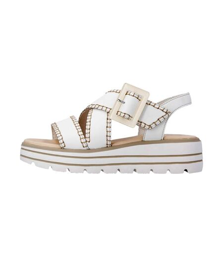 Sandales Cuir Compensée Remonte Macao