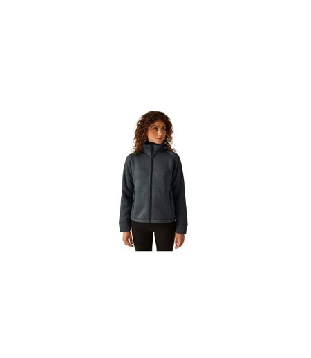 Womens/ladies Emilide Full Zip Fleece Jacket Seal Grey Regatta