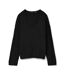 Pull noir femme vero moda besti 10331562-1