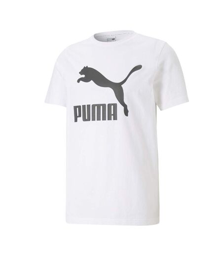 T-shirt blanc homme puma classic logo - 3xl
