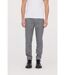 Pantalon chino NEILS Gris / Bordeaux L32-1