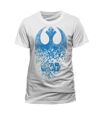 Star Wars Rebels - T-shirt - Adulte (Blanc / Bleu) - UTBN4636